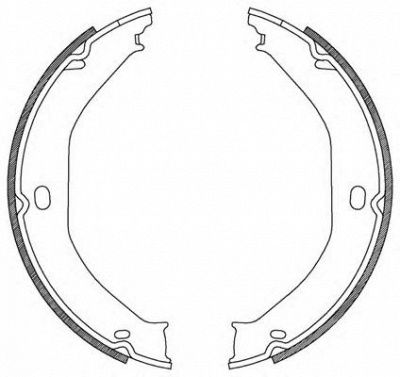 OPEN PARTS bsa218300 -  Комплект тормозных колодок